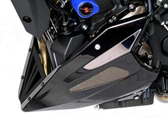 Powerbronze / パワーブロンズ ベリーパン ブラック-シルバーメッシュ YAMAHA FZ-1N,FZ-1 FAZER, 06-15 | 320-Y116-603