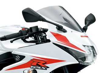 Powerbronze / パワーブロンズ スタンダードスクリーン アンバー SUZUKI GSXR125, 17-19 | 410-S162-007