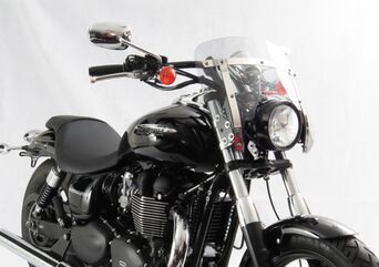 Powerbronze / パワーブロンズ カスタムスクリーン レッド TRIUMPH SPEEDMASTER, 12+ VANGUARD | 470-T110-005