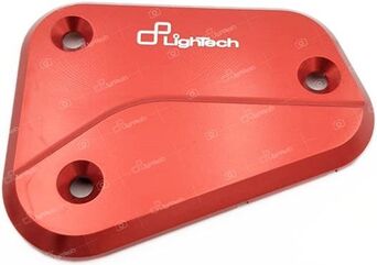 LighTech / ライテック Clutch/Brake Pump Reservoir Cover, Color: Red | FFC07ROS