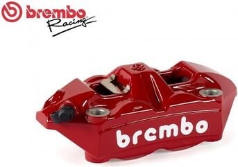 Brembo / ブレンボ レッド 左 ラジアル ラジアルブレーキキャリパー M4 モノブロック 100MM ホワイトロゴ | 120988588