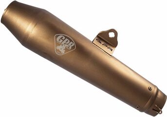 GPR / ジーピーアール Exhaust System Honda Africa Twin 650 Rd03 1988/89Universal Homologated silencer without link pipeUltracone Bronze Cafè Racer | CAFE.27.ULTBRZ