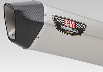 YOSHIMURA / ヨシムラ ストリートスポーツ フルエキゾーストシステム HEPTA FORCE カーボンエンド TMAX530 (ABS) (SSC) - ステンレス スチール カバー | 170-389-C05G0