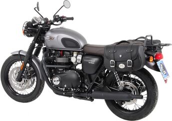 ヘプコ＆ベッカー C-Bow シーボウ サイドキャリア クロム Triumph Bonneville T 120 / ブラック 2016- | 6307544 00 02