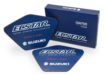 Suzuki / スズキ Ecstar coaster pvc 6セット | 990F0-ECCS1-000