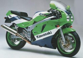 Powerbronze / パワーブロンズ スタンダード スクリーン KAWASAKI ZXR750 H1-2 89-90 ブルー | 410-K127-008