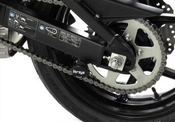 Powerbronze / パワーブロンズ スイングアームプロテクターキット, アンバー プラスチック KAWASAKI VERSYS 650, 15-16 | 514-K125-007