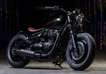 SHARK / シャークマフラー レトロクラシック / スリップオンエキゾースト (2-2) TRIUMPH Bonneville Bobber (DV01-2017) | 830094