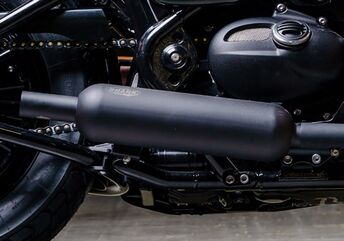 SHARK / シャークマフラー レトロクラシック / スリップオンエキゾースト (2-2) TRIUMPH Bonneville Bobber (DV01-2017) | 830094