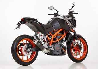 SHARK / シャークマフラー Factory 触媒付き スリップオンエキゾースト (1-1) KTM 390 Duke (KTM IS Duke-2013) | 840912