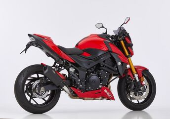 SHARK / シャークマフラー DSX-10 スリップオンエキゾースト (4-1) スーパーショート SUZUKI GSX-S 750 (WC50-2017) | 841257