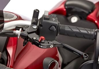 PROTECH / プロテック brake lever distance and length adjustable I foldable,black/red | 65801026