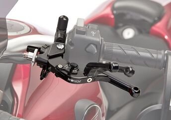Protech / プロテック brake lever Sport distance and length adjustable I foldable, Black | 65803001