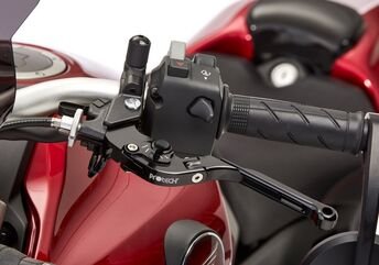 Protech / プロテック brake lever Sport distance and length adjustable I foldable, Black | 65803005