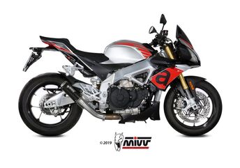 MIVV / ミヴマフラー Mk3 Black Stainless Steel Exhaust | A.012.SM3B
