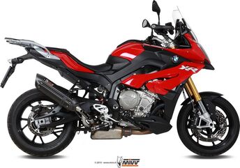 MIVV / ミヴSUONO スリップ オン ブラックステンレススチール for BMW S 1000 XR (2015 - 2016) | B.027.L9