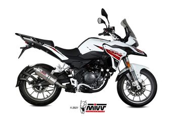MIVV / ミヴマフラー Oval Stainless Steel Exhaust | E.006.LX1