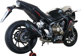 GPR / ジーピーアール Original For Honda Cbr 650 F 2014/16 Homologated Full Exhaust Catalized Gpe Ann.Black Titanium | CO.H.249.1.CAT.GPAN.BLT