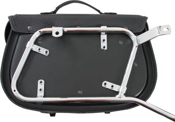 ヘプコ＆ベッカー サドルバッグ セット Buffalo (バッファロー) sandブラウン チューブ サドルバッグキャリア用 | 620200 00 08