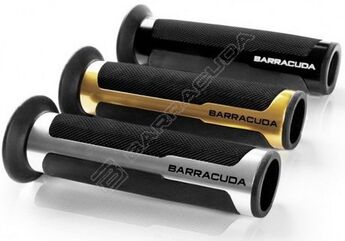 Barracuda Moto / バラクーダモト レーシンググリップ シルバー （ペア） | N1026-A