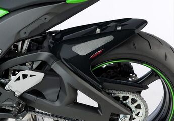 Powerbronze / パワーブロンズ リア　ハガー KAWASAKI ZX10-R 11 ブラック・シルバー メッシュ | 201-K114-603