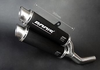 Bodis（ボディス）GPC-X2 スリップオンマフラー EC approved ステンレスブラック for Z750/Z750R (07-) | KZ750-018