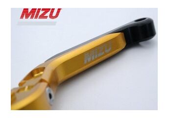 Mizu クラッチレバー ABE認可品 ゴールド | 309G2859097