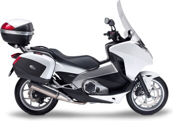 GIVI / ジビ Windscreen for Honda Integra 700, Integra 750 14-, with hand guards, dim. HxW 72 x 69 cm | D1109ST