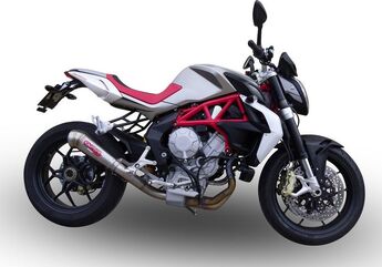 GPR / ジーピーアール Original For Mv Agusta Brutale 800 Drag 2017/20 -Rr E4 Homologated Slip-On Catalized Powercone Evo | E4.MV.15.CAT.PCEV