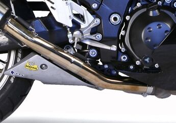 GPR / ジーピーアール Original For Kawasaki Zzr 1400 2006/07 Pair Homologated スリッポンエキゾースト M3 Titanium Natural | K.86.M3.TN