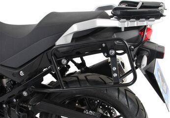 ヘプコ＆ベッカー サイドキャリア Lock-it (ロックイット) ブラック Suzuki V-Strom 650 / XT from 2017 | 6503534 00 01