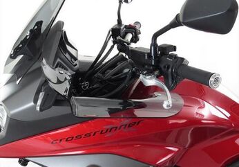 Powerbronze / パワーブロンズ ウインドディフレクター ダークティント HONDA VFR800X CROSSRUNNER, 15-17 | 450-H104-002