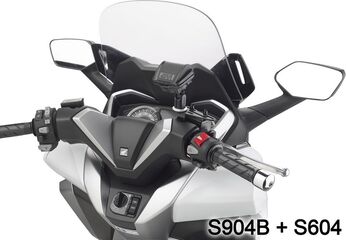 GIVI / ジビ S604 Universal Case for European Highway Toll Payment Devices- including Handlebars- Crossbars And Mirrors Moun