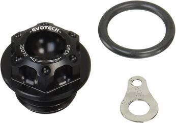 Evotech Oil Filler Cap M20 X 2.5 Black | ofc-04-dn