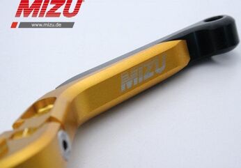 Mizu クラッチレバー ABE認可品 ゴールド | 309G2917516