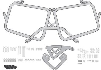 Givi / ジビ スペシフィックパニアホルダー Monokey Cam-Side Trekker Outback サイドケース for Triumph Tiger 1200 GT Explorer | PLO6423CAM