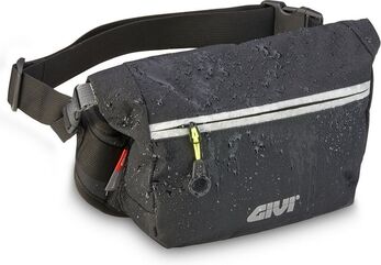 GIVI / ジビ Easy-BAG - ウエストバッグ ブラック, 防水 | EA125B