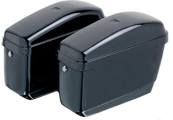 CustomAcces / カスタムアクセス Rigid Saddlebags Easy Model, Black | ARS003N