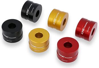 CNC Racing / シーエヌシーレーシング Spacer Adapters ハンドルバー Ducati Hypermotard 796 1100, ブラック | RM212B