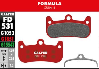 Galfer / ガルファー アドバンスドブレーキパッド | FD531G1851