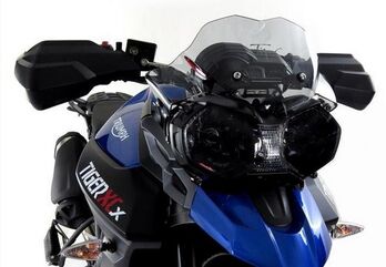 Powerbronze / パワーブロンズ アドベンチャー スポーツスクリーン イエロー TRIUMPH TIGER 800, 11-17 ,TIGER 800 XC, 11-17 ,TIGER 800 XCX, 15-17 ,TIGER 800 XRX, 15-17 ,TIGER 800 XRT, 16-17,TIGER 800 XR, 18 (200MM LONG) | 460-T102-006