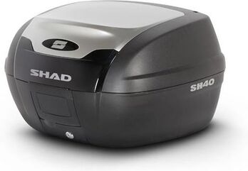 Shad / シャッド トップケース SH40 アルミルック | D0B40200