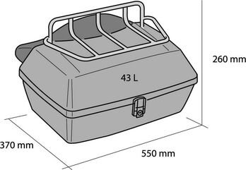 CustomAcces / カスタムアクセス Rigid Suitcase Travel Model, Black | MT0001N