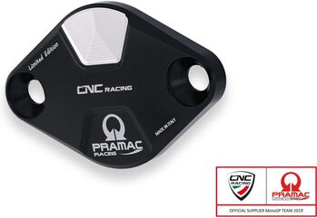 CNC Racing / シーエヌシーレーシング Timing inspection cover Ducati Panigale/Streetfighter V4 - Pramac Racing limited Edition, Black | CF266BPR