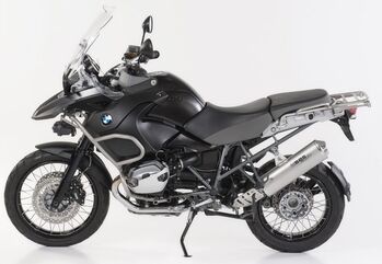 BOS （ボス） エキゾースト オーバル 120S ステンレスマット - スリップオン BMW R 1200 GS/ Adventure (2010-2012) （EU圏公道走行認可eマーク付）