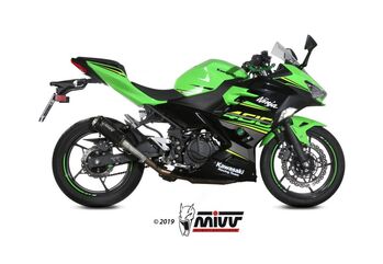 MIVV / ミヴマフラー Mk3 Black Stainless Steel Exhaust | K.047.SM3B