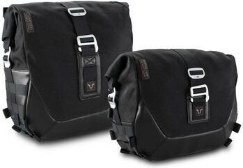SW Motech Legend Gear side bag system LC Black Edition. Kawasaki Z900RS/ Cafe (17-), 50th Anni. (22-). | BC.HTA.08.891.20102