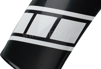 Kedo fender-decor-speed block design for Art 30077. color : white, 1 piece dim. approx 147x49mm | 30078W