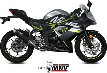 MIVV / ミヴ SPORT GPpro SLIP-ON Muffler CARBON for KAWASAKI Z 125 2019 ECE approved (Euro4) | K.048.L2P