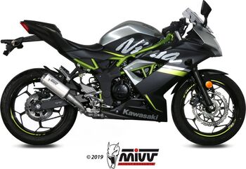 MIVV / ミヴ SPORT M3 SLIP-ON Muffler STAINLESS STEEL for KAWASAKI Z 125 2019 NOT approved | K.048.SM3X